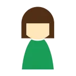 Female General Green SVG Icon